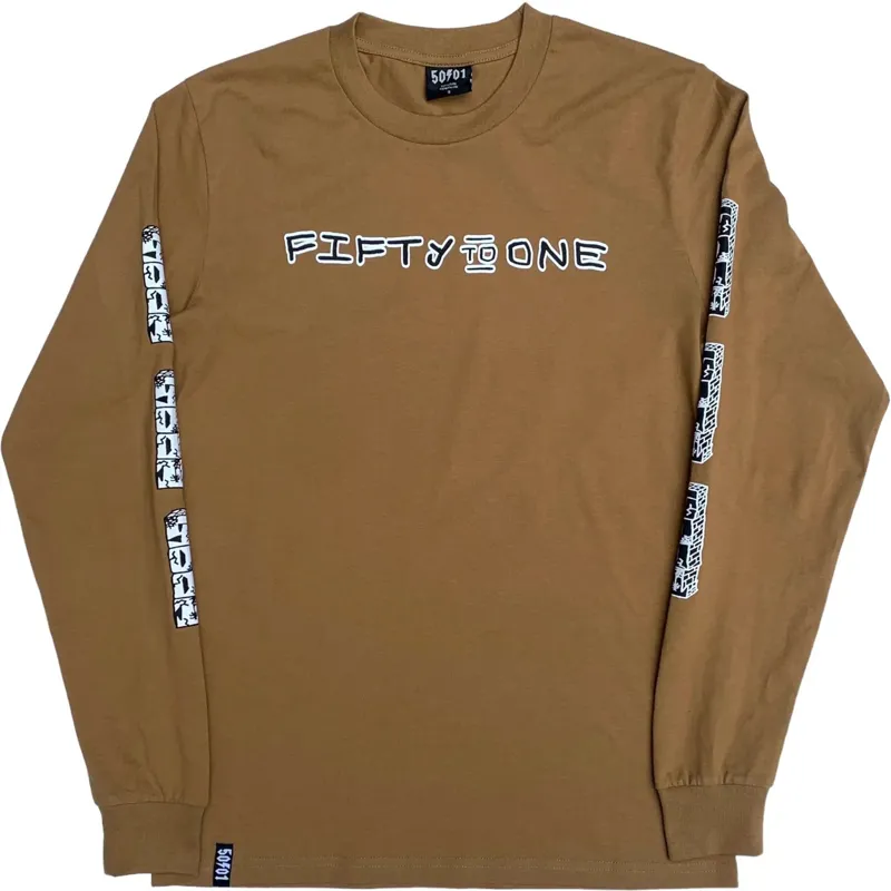 50to01 Stacker Longsleeve - Camel